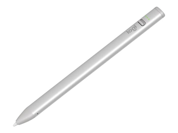 Logitech Crayon, Tabletti, Apple, Hopea, Valkoinen, Sisäinen, Litium