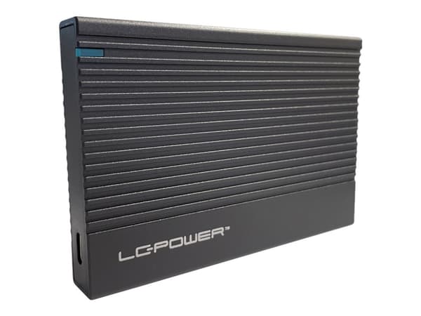 LC-POWER USB3.2 C-hus for 2,5" SSD for en 2,5" HDD/SSD, USB3.2 Gen 2x1