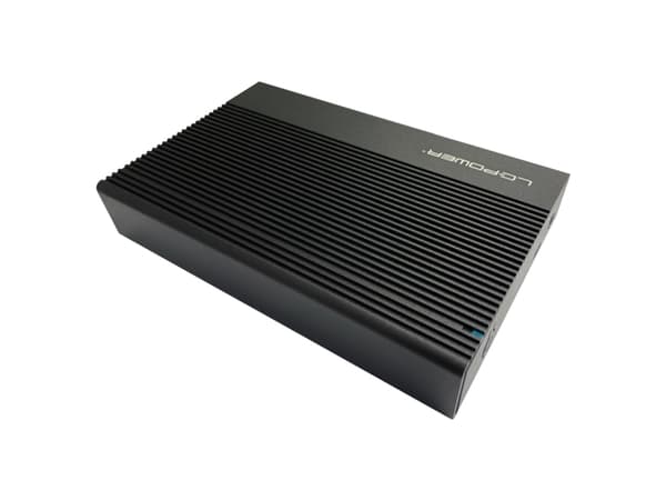 LC Power LC-35U3-C - Förvaringslåda - 3.5" - SATA 6Gb/s - USB-C 3.2 (Gen 2) - svart