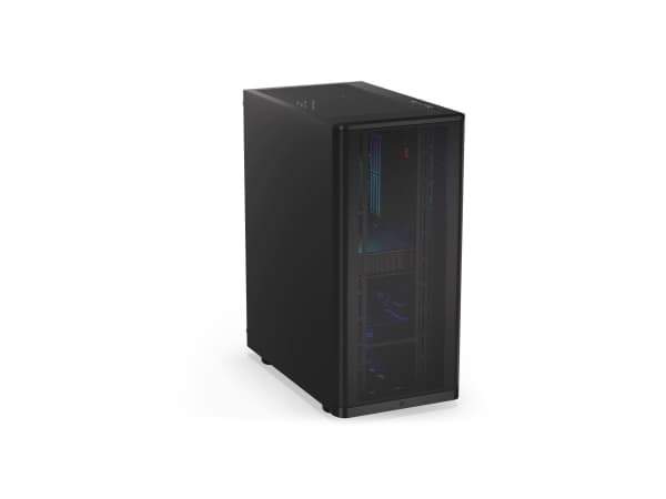 Endorfy Ventum 200 Solid - PC-hölje - ATX - ingen strömförsörjning (ATX) - svart - USB/ljud