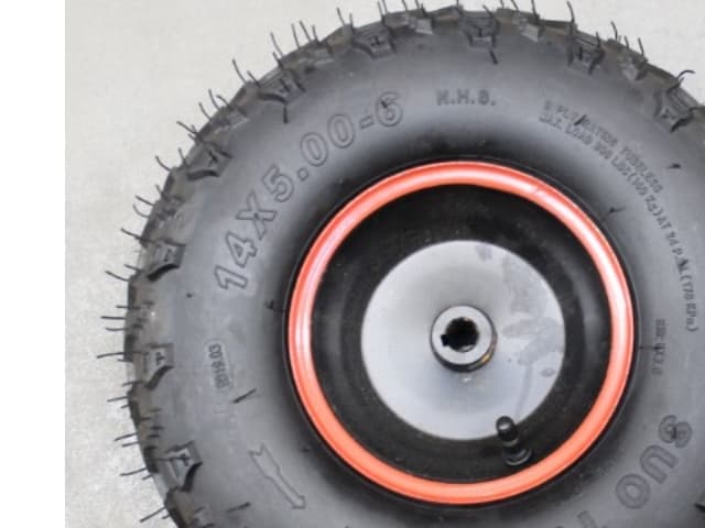 Hjul Komplet Rød Bag för Renegade Brushless 1060W 36V