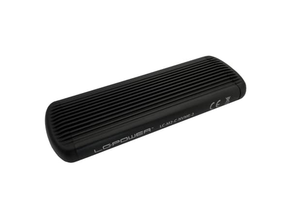 LC-POWER USB3.2 C-hus for M.2 SSD Gen.2x1, for NVMe-M.2-SSD