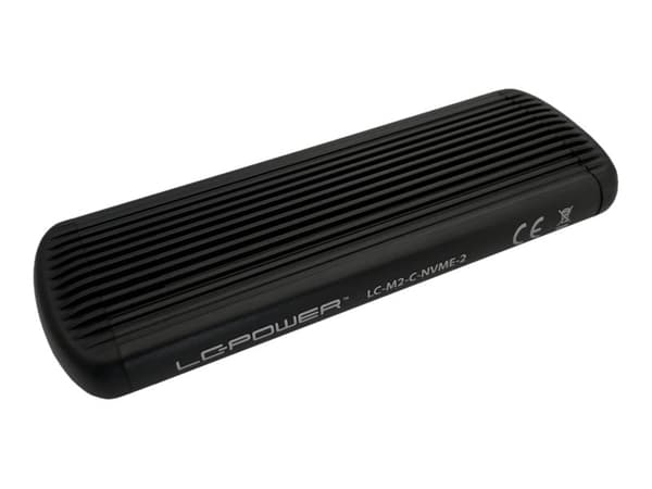 LC-POWER USB3.2 C-hus for M.2 SSD Gen.2x1, for NVMe-M.2-SSD Sort