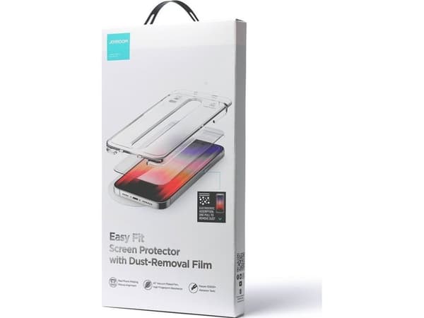Joyroom Joyroom Easy Fit herdet glass fullskjerm med monteringsramme for iPhone 14 Plus (6,7") (JR-DH11)