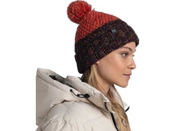 Buff Buff Janna Knitted Fleece Hat Beanie 1178514231000 Różowe One size
