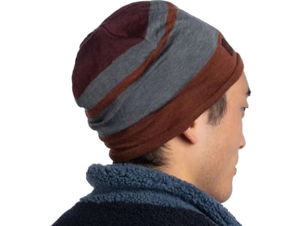 Buff Buff Merino Move Beanie 1302214161000 grå One size