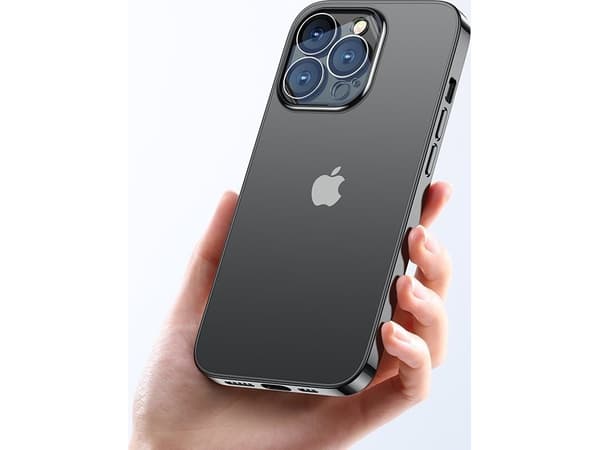 Joyroom Joyroom 14Q Kotelo iPhone 14 kotelo kansi metallinen kehys musta (JR-14Q1-musta)