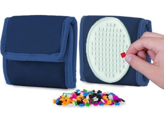 PIXIE Velcro Wallet, PIXIE CREW, Blue, Glow in the Dark Panel