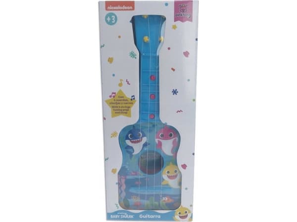 REIG Baby Shark kitara sininen