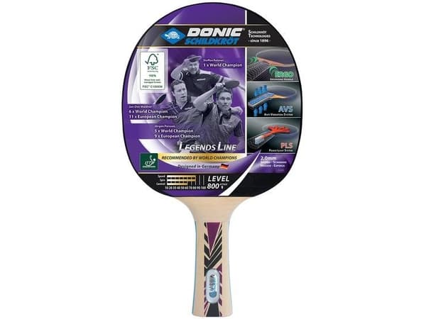 Donic pöytätennismaila Legends 800