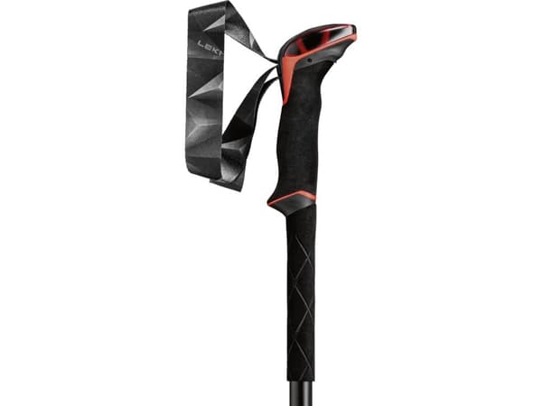 LEKI Makalu, Unisex, Turgåing, I-type grep, Gummi, Aluminium, 110 cm