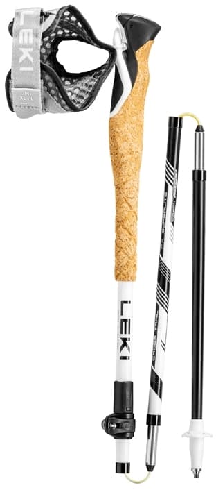 LEKI Cross Trail FX Superlite compact, Naisten, Taitettava, Polkujuoksu, I-tyypin kädensija, Vaahto, Lukkovipu