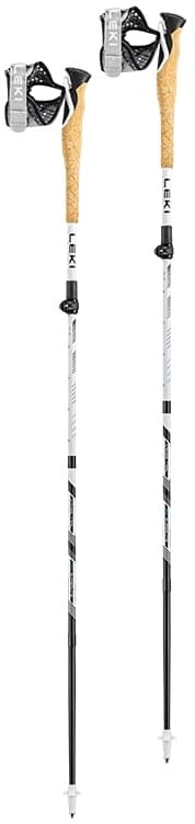 LEKI Cross Trail FX Superlite compact, Kvinnor, Vikbar, Trail running, I-typ grepp, Skum, Låsbart handtag