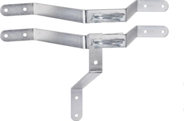 Extralink K250 MAST MOUNT WITH U-BOLTS M8, Ruostumaton teräs, Kiinnike, 12 kg, Metallinen, Yleiskäyttö, Sinkkipinnoite