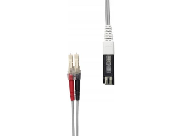 V45-LC UPC OM2 Duplex MM Fiber Cable 1M