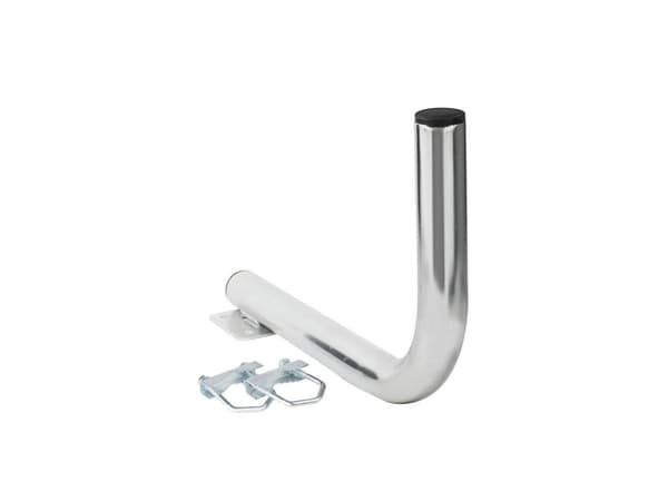 Extralink B300 BALCONY HANDLE WITH U-BOLTS M8 GÓRNY, Rustfritt stål, Vinkelbrakett, 10 kg, Metallisk, Generelle formål, Galvanisert belegg