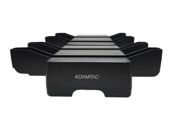 Koamtac GP-TOT545ASG - Ladeholder - 4 utgangskontakter (Pogo) - svart - for Galaxy Tab Active Pro