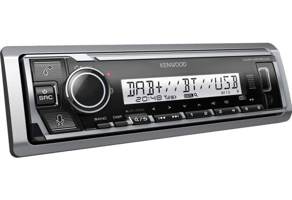 Kenwood KMR-M508DAB, Sort, 88 W, 20 - 20000 Hz, 80 O, 200 W, LCD