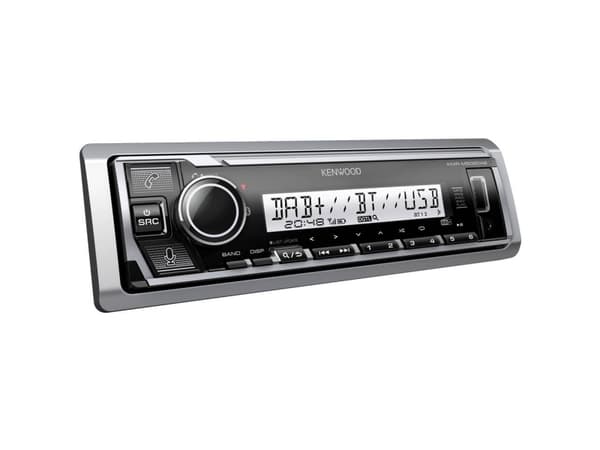 Kenwood KMR-M508DAB, Sort, 88 W, 20 - 20000 Hz, 80 O, 200 W, LCD