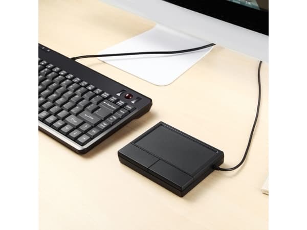 Perixx PERIPAD-504 - Styrematte - 2 knapper - kablet - USB - svart