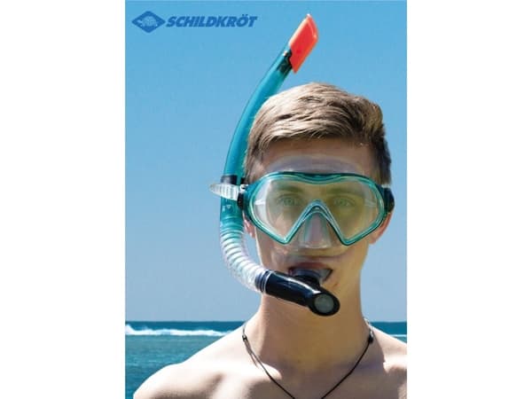 Schildkrot SFS Snorkel Set CAYMAN turq 3-part L/XL