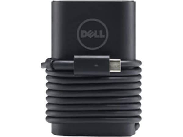 Dell E5 USB-C AC Adapter - Kit - strömadapter - 65 Watt - Danmark - för Latitude 5290 2-in-1, 7212 Rugged Extreme Tablet, 7389 2-in-1