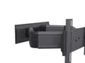 Miniatyrbilde 4 av 4: Sinox SurroundView S - Brakett - for LCD-skjerm - låsbar - ekstrudert aluminium, PC/ABS, trykkstøpt aluminium - metallgrå - skjermstørrelse: 26"-42"