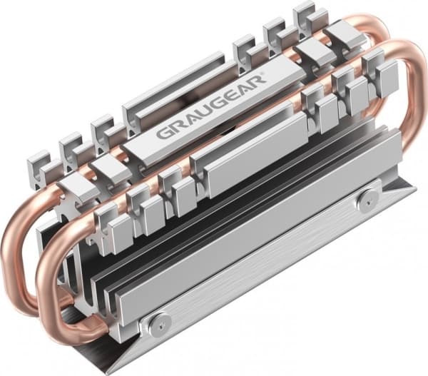 Graugear jäähdytyselementti SSD M.2 2280 vähittäismyyntipakkaus