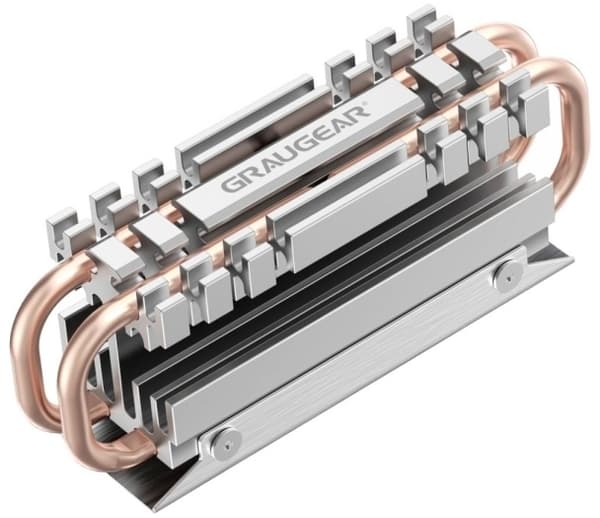 GrauGear G-M2HS06 G-M2HS06 M.2 SSD-køler Aluminium, Kobber