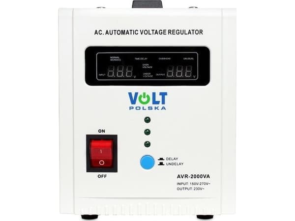 AVR 2000VA 8-11 % spänningsstabilisator