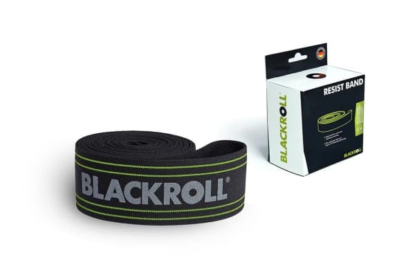 Blackroll Resist Band, Musta, Erittäin painava, 1 kpl, Tekstiili, 178 cm, 60 mm