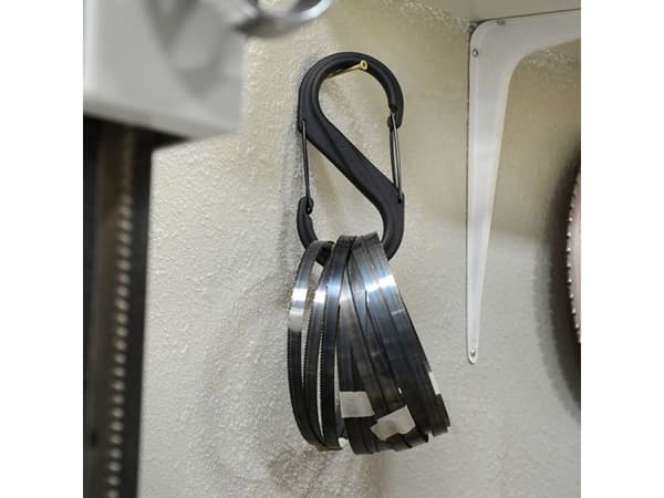 Nite Ize Snap krok S-Biner Dual # 8 plast svart (SBP8-03-01BG)