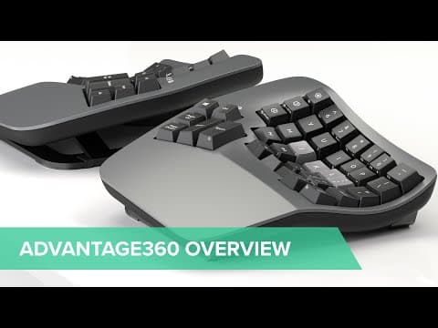 Kinesis Advantage360 Keyboard SmartSet USB -näppäimistö