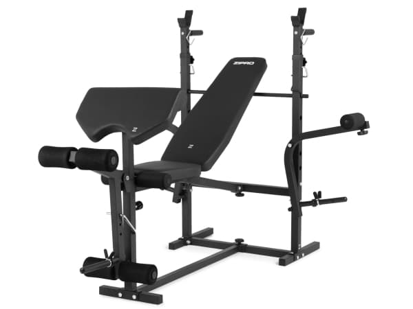 Barbell penkki rukous tanko, jalka painaa, ja Zipro Ripped venyttely painaa