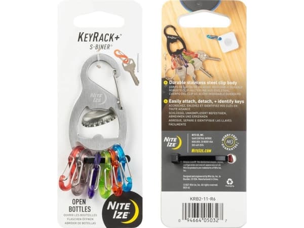 NiteIze Key karabinkrok med åpner Nite Ize SBiner