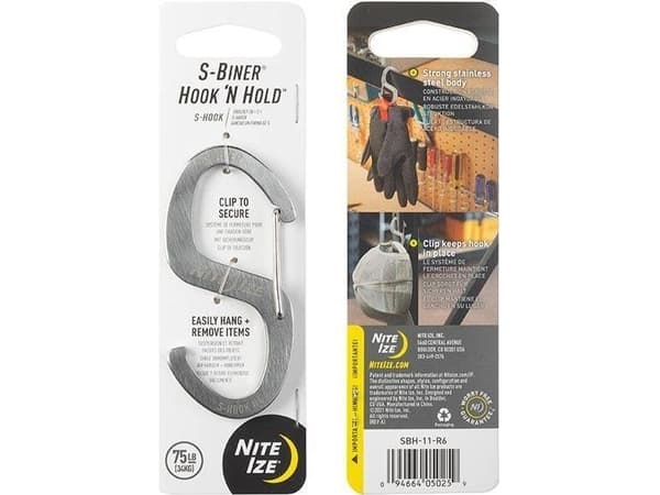 NiteIze Nite Ize S-Biner Hook 'N Hold
