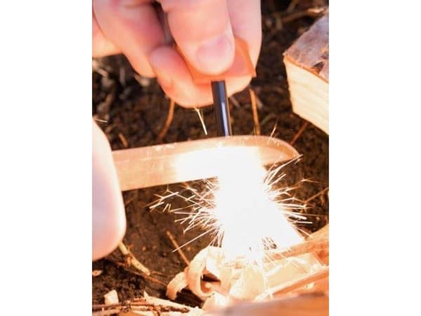 Light My Fire Tinder dim. for the FireKnife Bio Sagegreen knife