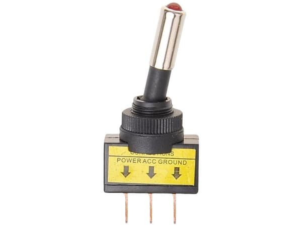 IWH 19023 Keinukytkin rot 12 V 20 A 1 kpl 1 kpl