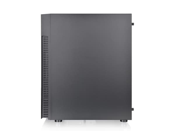 Thermaltake View 200 TG ARGB - Mid tower - ATX - genomskinlig sidopanel (härdat glas) - ingen strömförsörjning (PS/2) - svart - USB/ljud