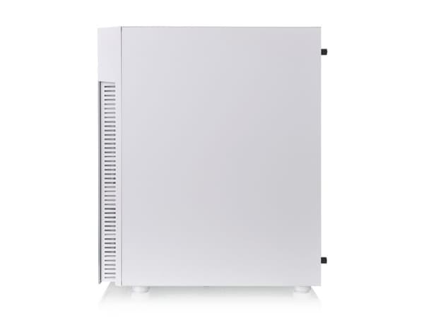 Thermaltake View 200 TG Snow ARGB - Mid tower - ATX - genomskinlig sidopanel (härdat glas) - ingen strömförsörjning (ATX) - vit - USB/ljud