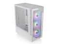 Miniatyrbild 5 av 5: Thermaltake View 200 TG Snow ARGB - Mid tower - ATX - genomskinlig sidopanel (härdat glas) - ingen strömförsörjning (ATX) - vit - USB/ljud