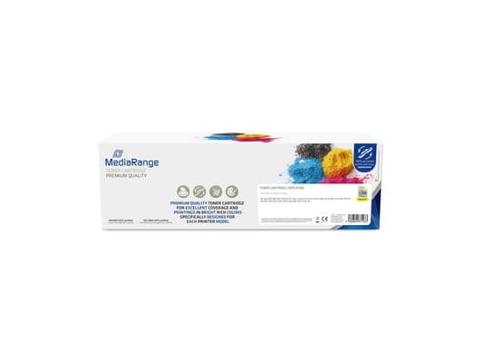 MediaRange - Gul - kompatibel - boks - tonerpatron (alternativ for: HP CF542X) - for HP Color LaserJet Pro M254dw, M254nw, MFP M280nw, MFP M281fdn, M