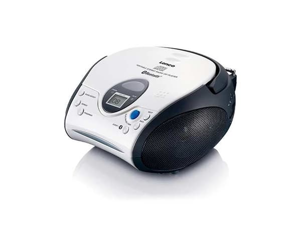 Lenco SCD-24BT hvit/svart ( SCD-24BTWHBK )
