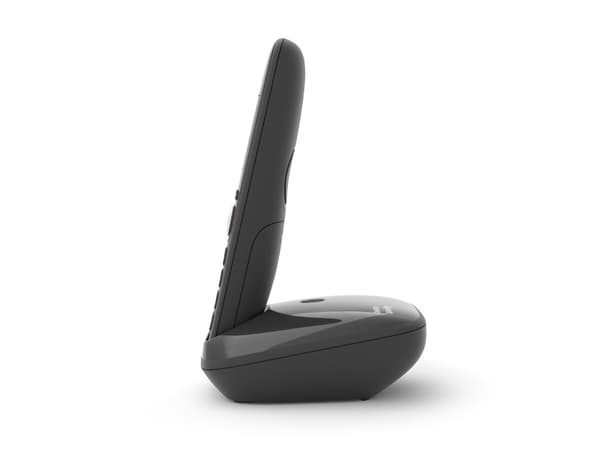 Gigaset AS690 Duo - Trådløs telefon med anrops-ID - ECO DECT\GAP - svart + ekstra håndsett