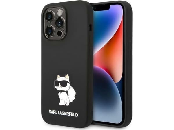 Karl Lagerfeld Silikon NFT Choupette - iPhone 14 Pro Max-deksel (svart)