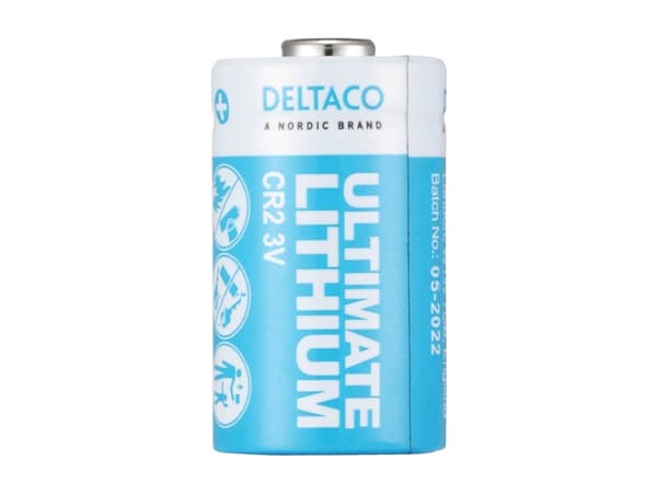 DELTACO Ultimate - Batteri CR2 - Li - blå
