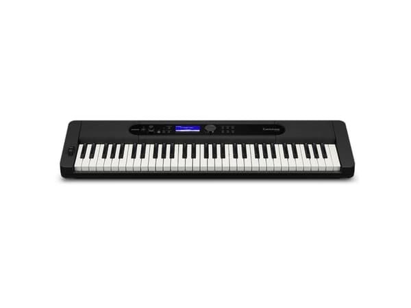 Casio CT-S400, Digital synthesizer, Choruseffekt, Flanger / Digital Signal Processing (DSP), Reverb, 5 W, Svart, LCD, AC, Batteri