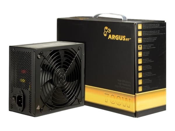Argus GPS-700 - Strømforsyning (intern) - ATX12V 2.4 - 80 PLUS Gold - AC 100/240 V - 700 watt - aktiv PFC