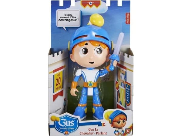 Mattel Gus Little Figurine - Stor talande riddare Gus HJN50 p2 MATTEL