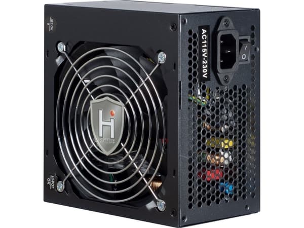HiPower SP-650 - Strømforsyning (intern) - ATX12V 2.4 - AC 100/240 V - 650 watt - aktiv PFC